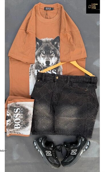 T-shirt "Loup BOSS" Homme