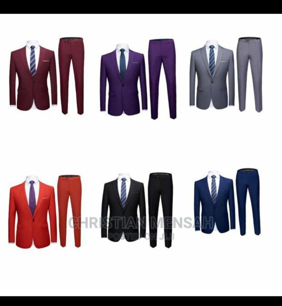 Plain suits for men