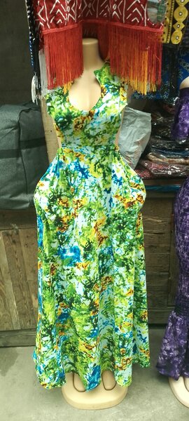 Robe en pagne