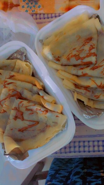 Crêpes au nutella