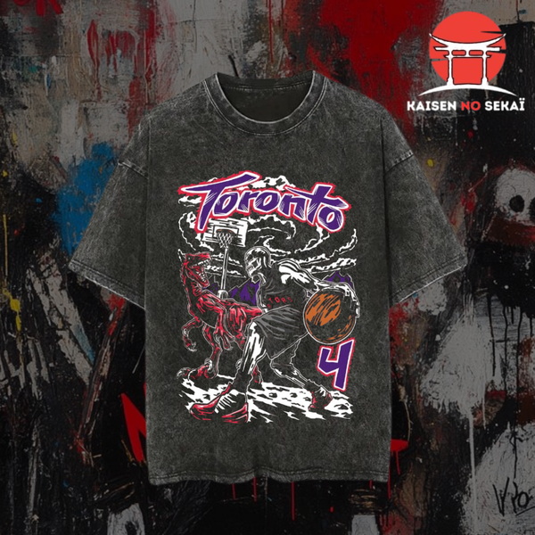 T-shirt graphique rétro urbain