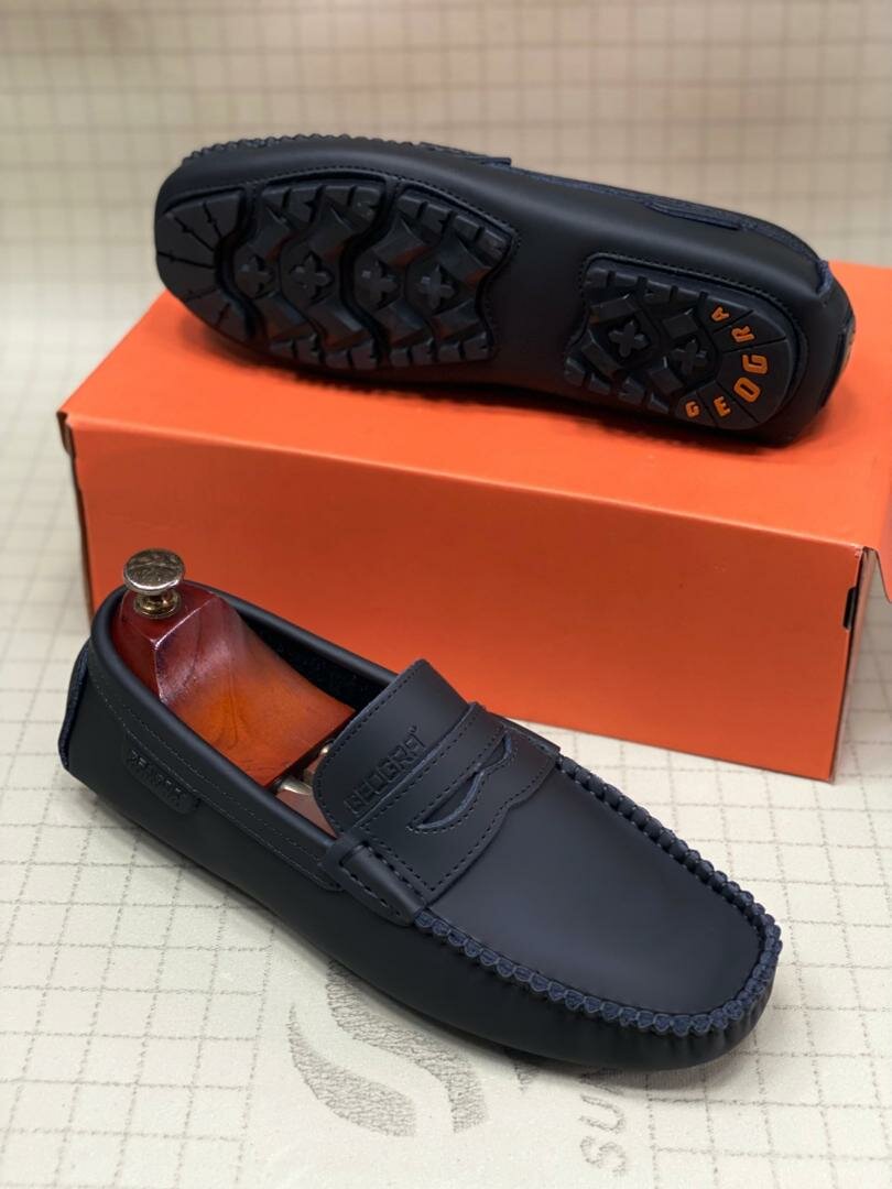 Mocassins en cuir pour hommes