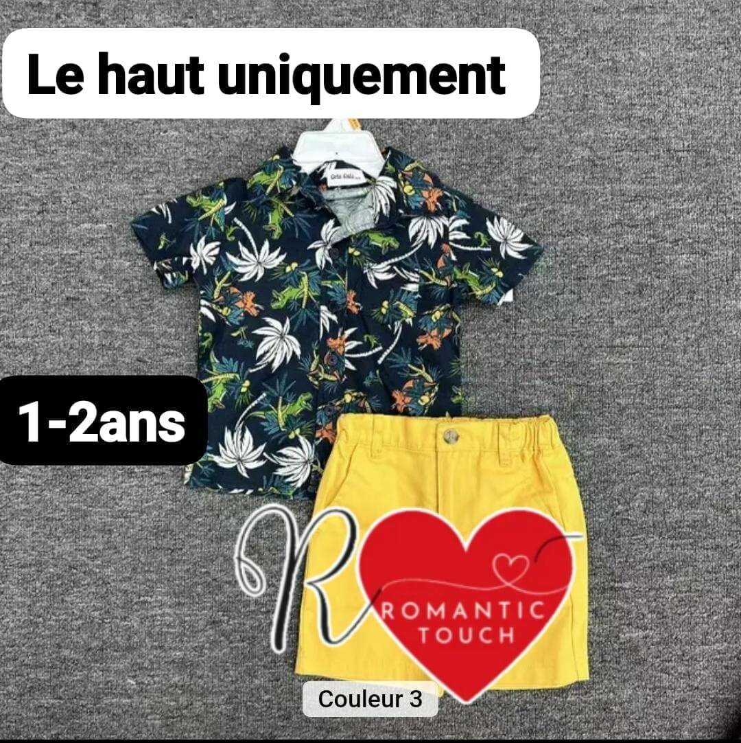 Polo Enfant Coloré 1-7ans