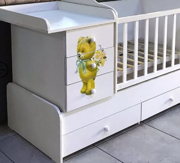 Детский манеж с матрасом