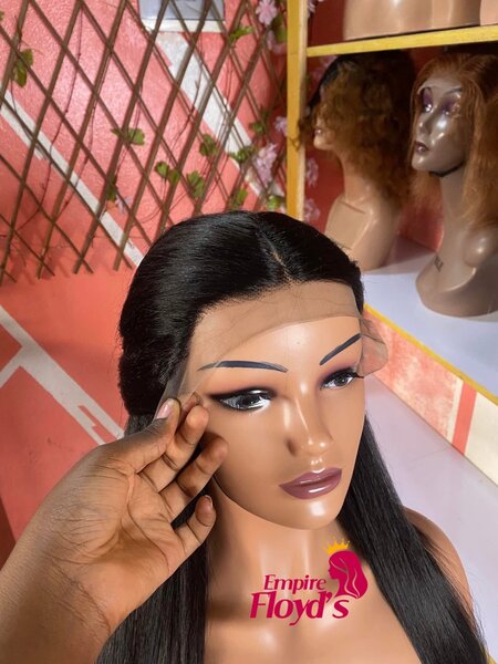 Perruque Lace Front Noire