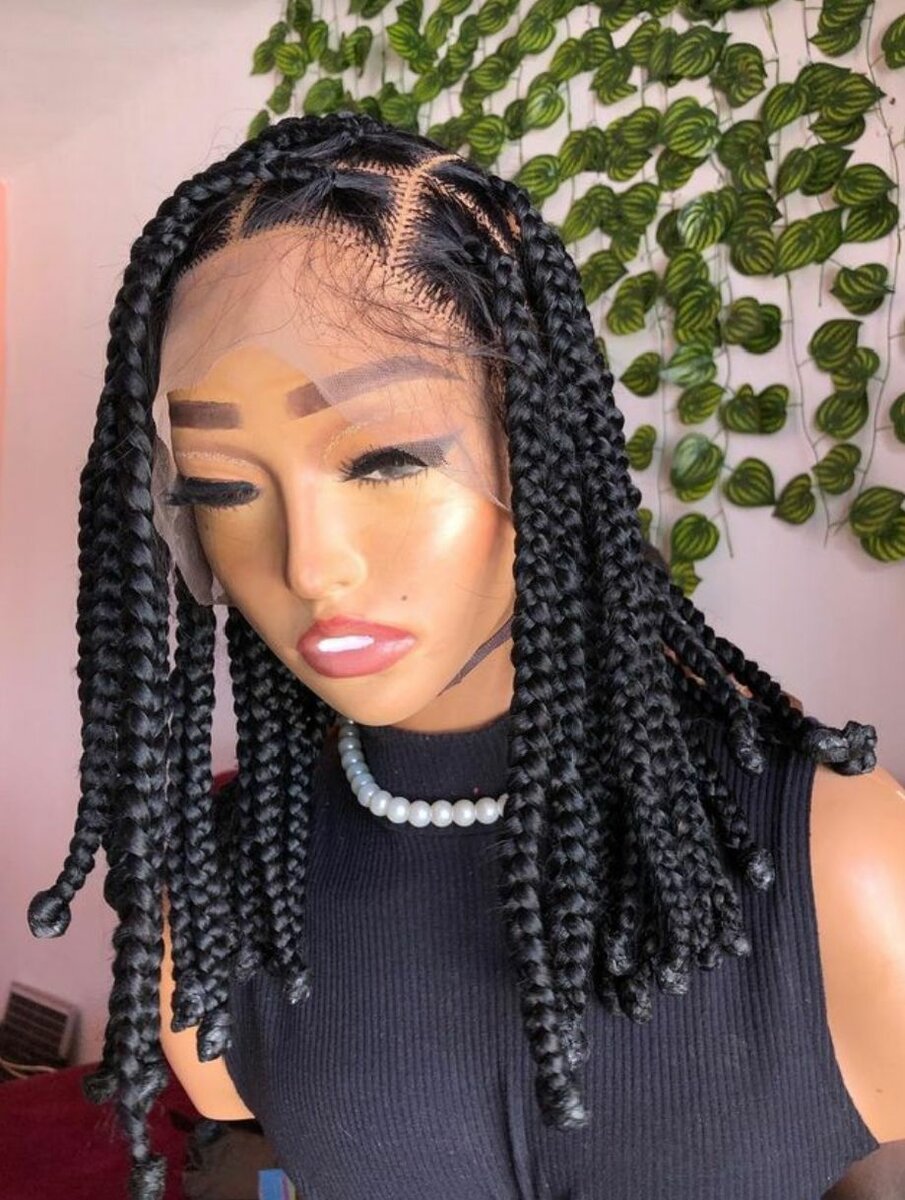 Perruque Lace Front Tresses