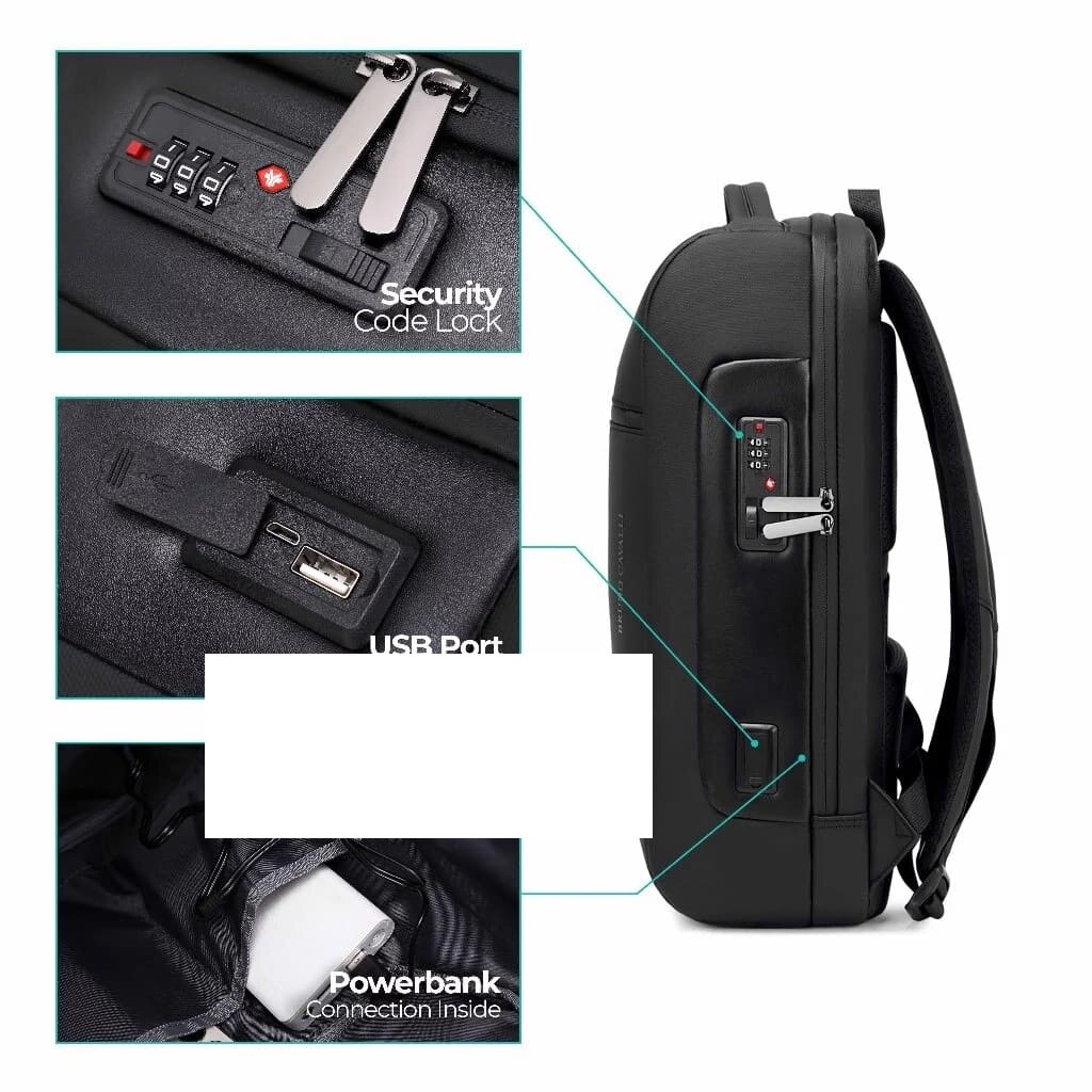 Bruno Cavalli Laptop Backpack