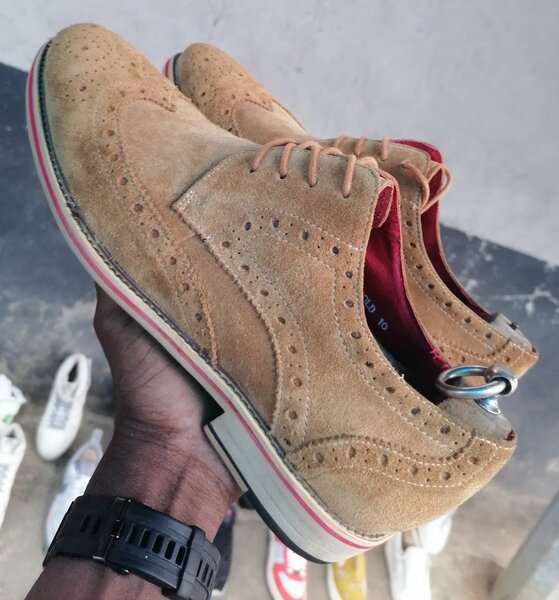 Chaussures Richelieu en daim