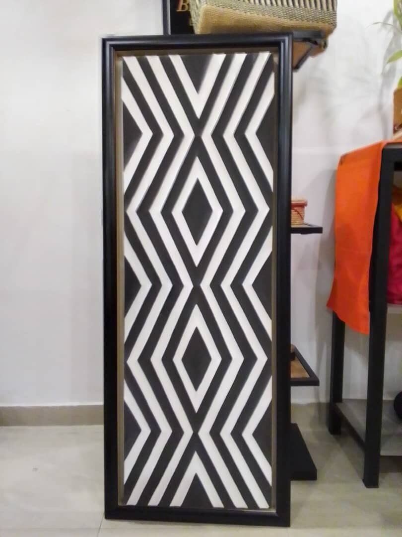 Tableau mural géométrique moderne