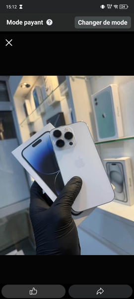 iPhone 14 Pro Max Blanc