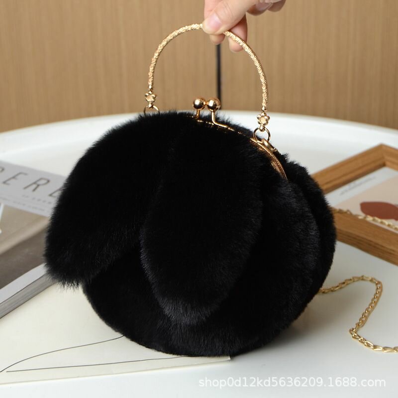 Sac à main peluche oreille