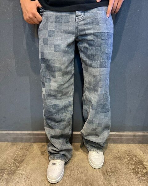 Jean baggy tendance pour hommes