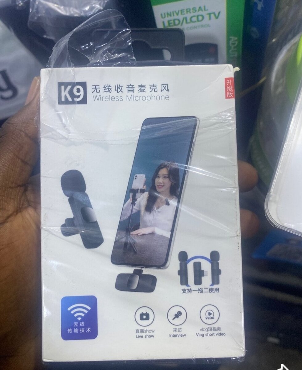 Microphone sans fil K9