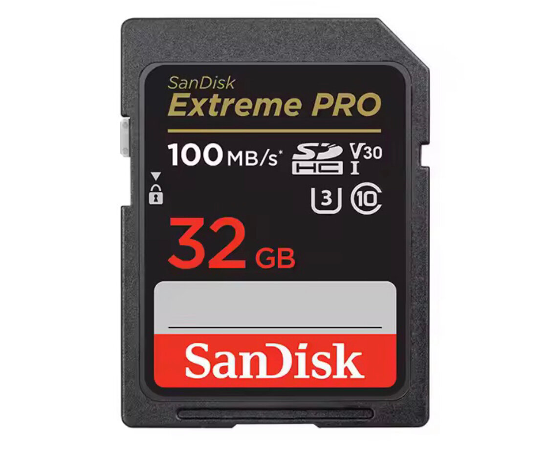 Carte SD SanDisk 32GB Extreme PRO
