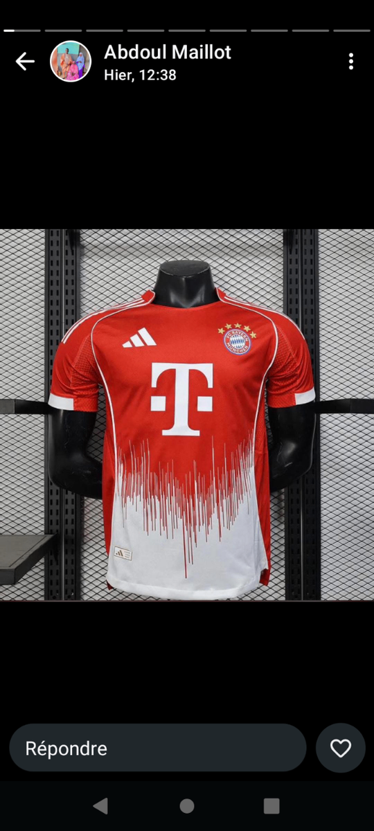 Maillot de Football Homme