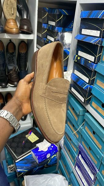 Mocassins en daim élégants