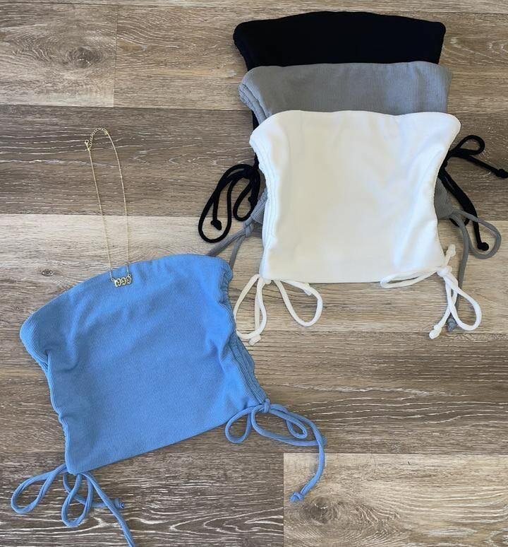 Top bandeau élégant femme