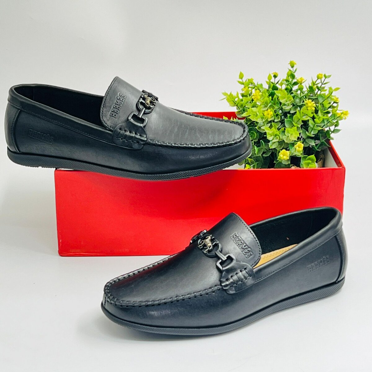 Original leather loafers