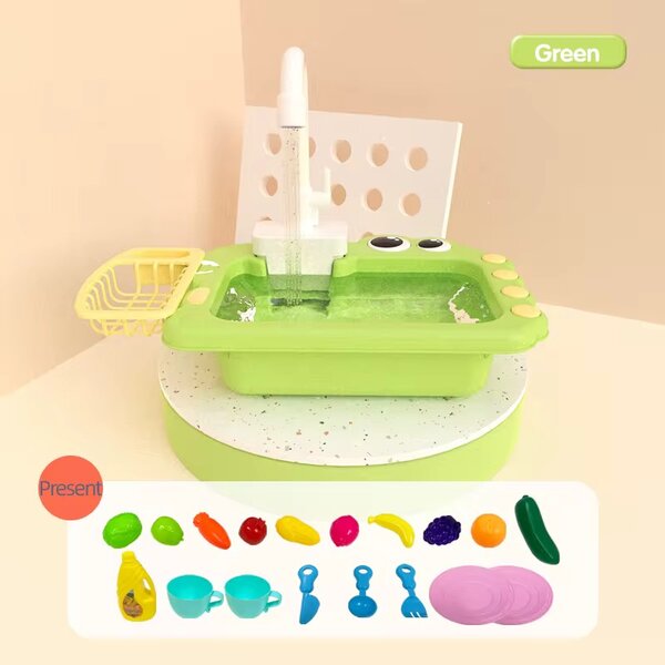 Évier jouet avec accessoires