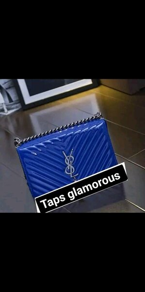 Medium size YSL bags blue