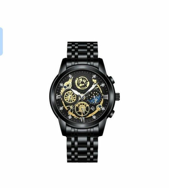 Montre homme squelette luxe