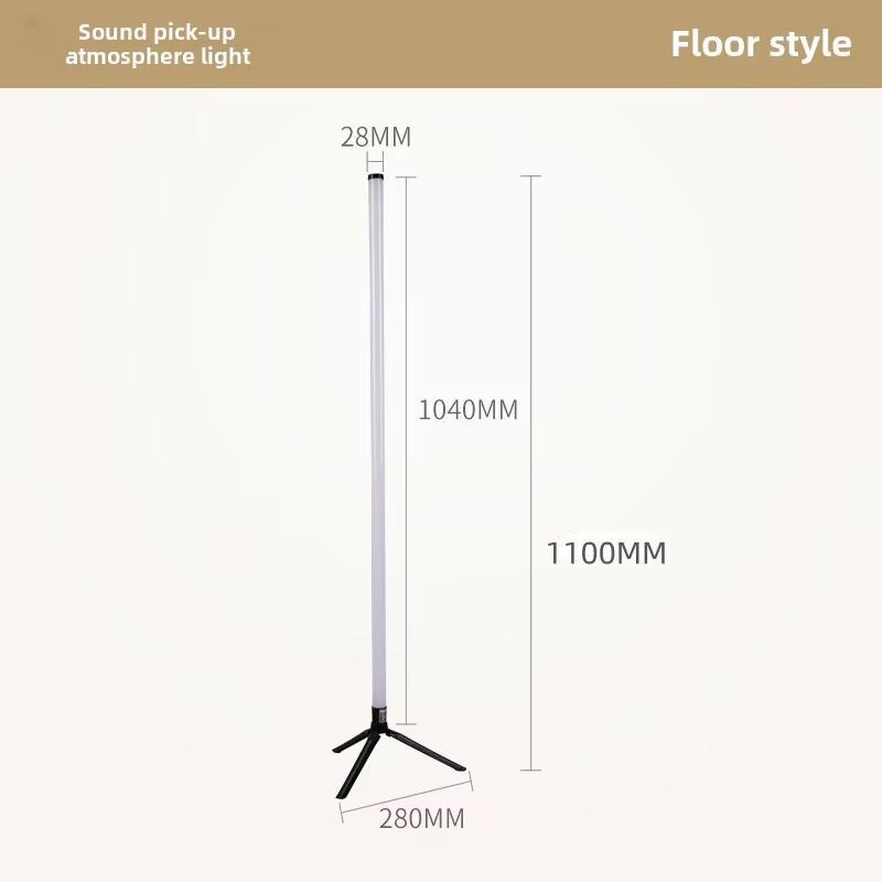 Lampe d'ambiance sonore LED