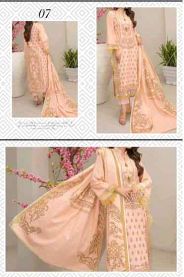 Three-piece with print