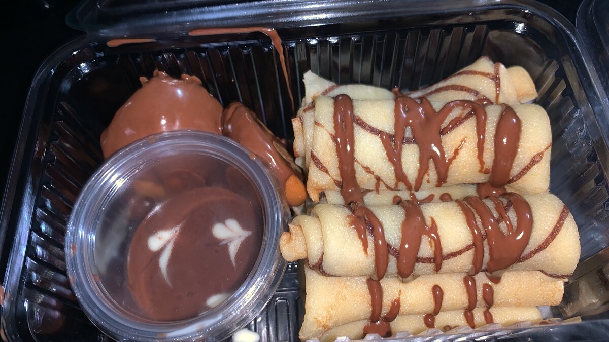 Crêpes chocolat gourmand