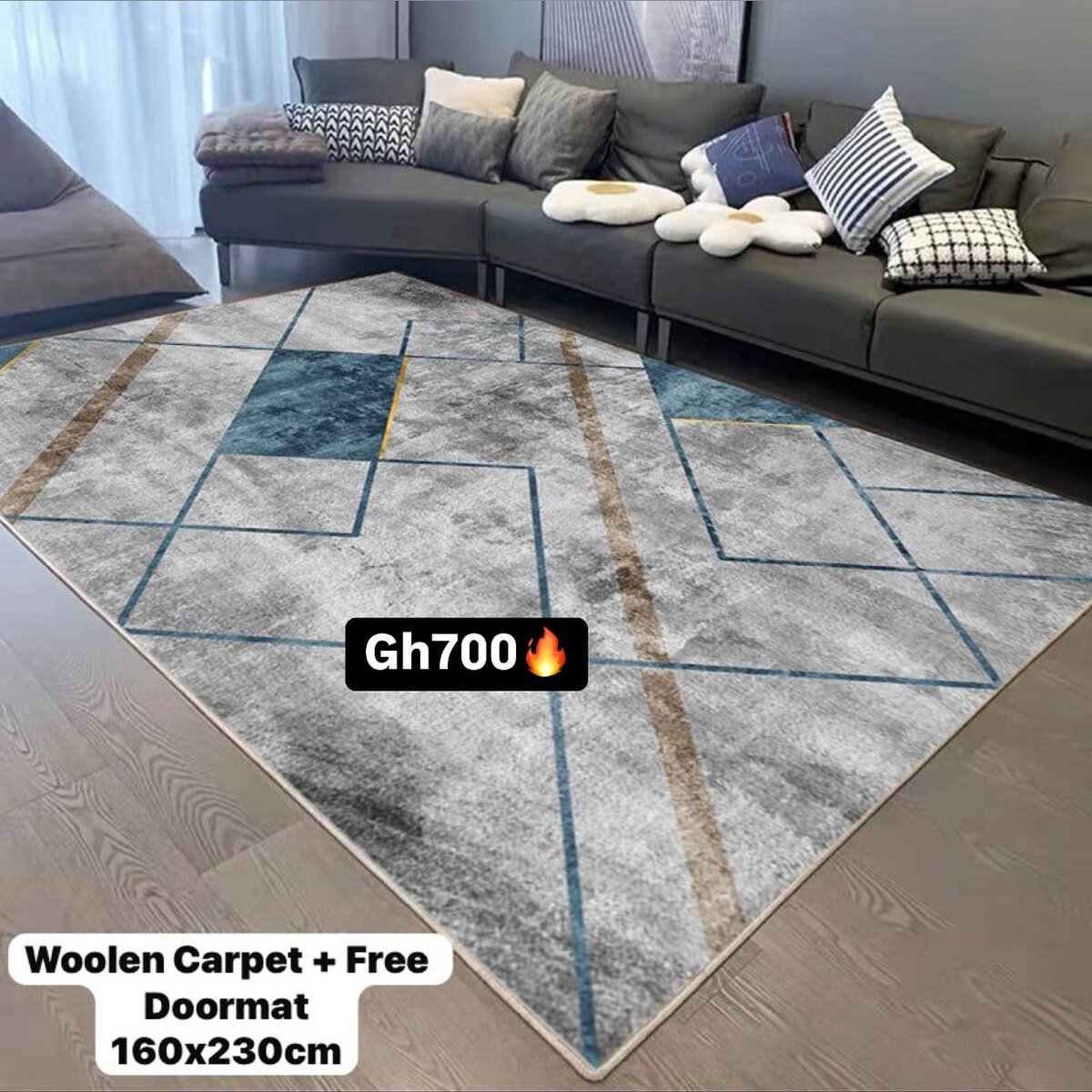 Beautiful and soft carpet for the house