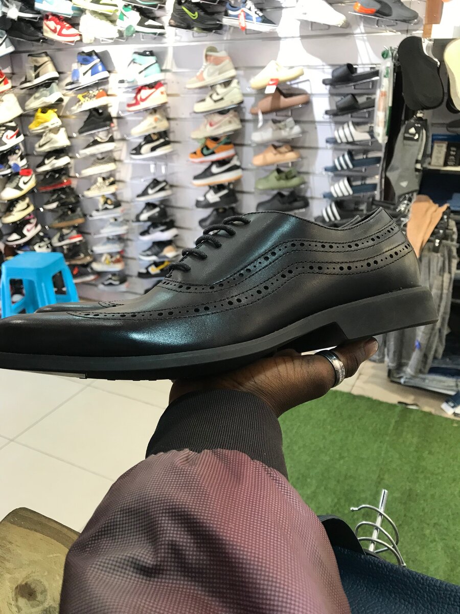 Smart shoe pure leather