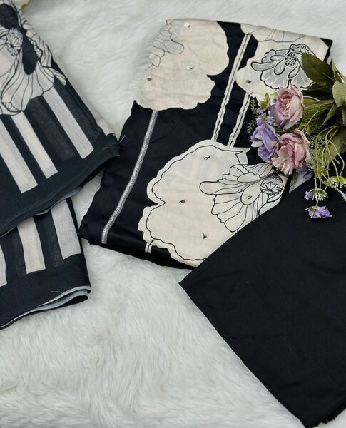Cotton 3 Pice Suit