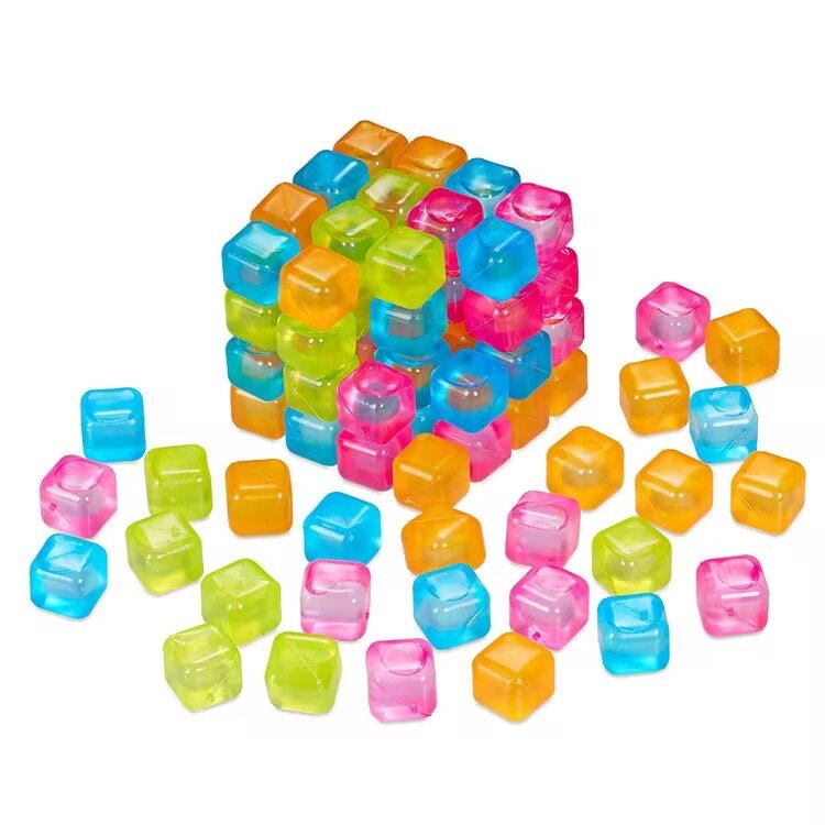 Glaçons Colorés Réutilisables