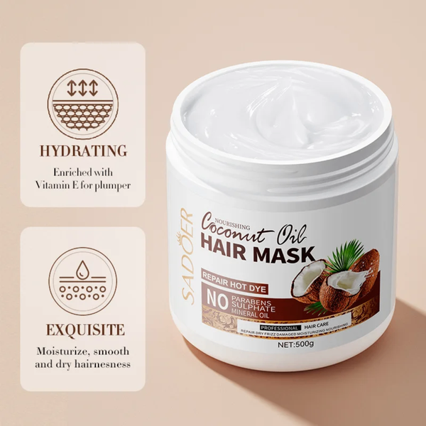 Masque Capillaire Huile de Coco