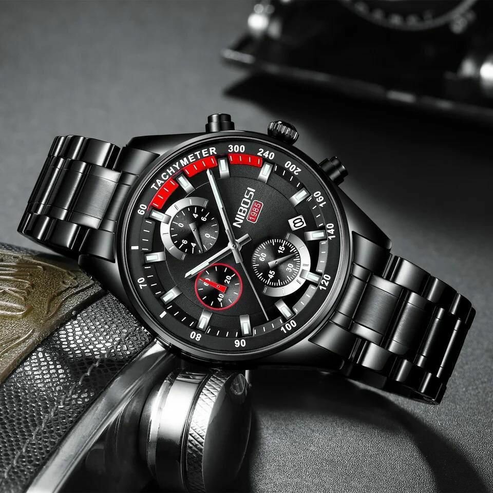 Montre chronographe NIBOSI