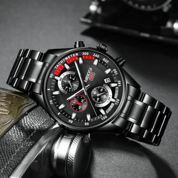 Montre chronographe NIBOSI