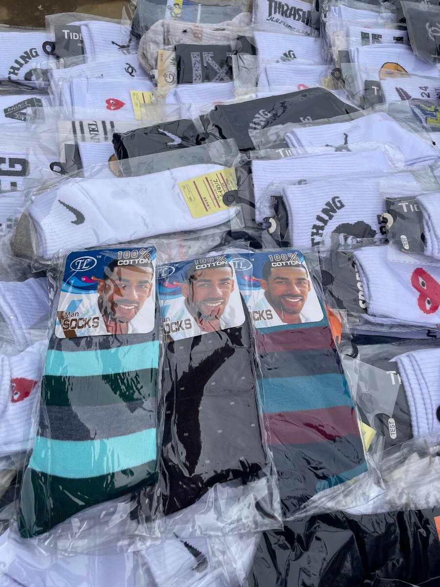 Chaussettes 100% coton