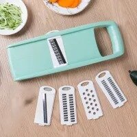 5 in 1 Multifunctional Kitchen Vegetables Chopper Mandoline Slicer Vegetable/Fruits Grater Salad Cutter/Shredder