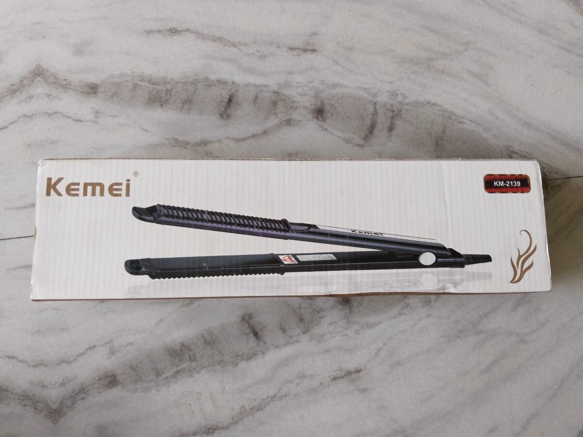 Kemei hair straightener