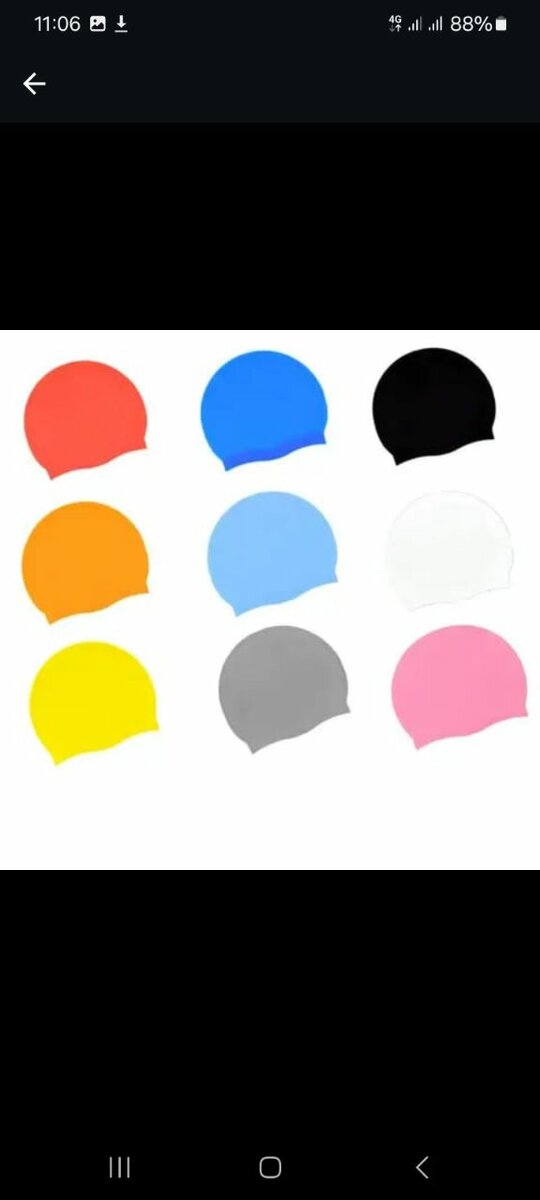 Silicone Swimming Caps For Kids And Adults