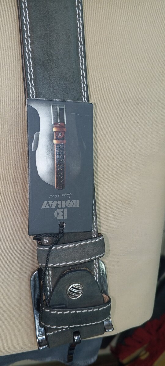 Ceinture en cuir homme élégante