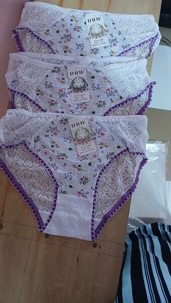 Bel ensemble de culottes pour femmes, multicolore