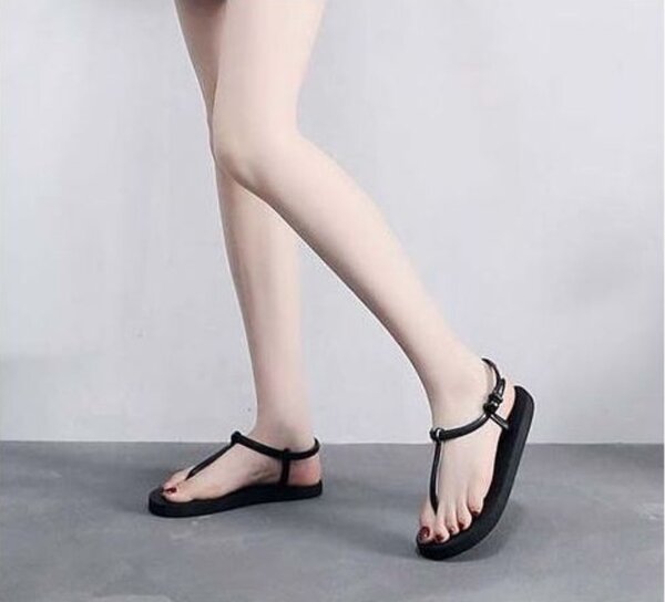 Flip-Flops Sandals Summer Non-slip Clipping Flat Beach Shoes