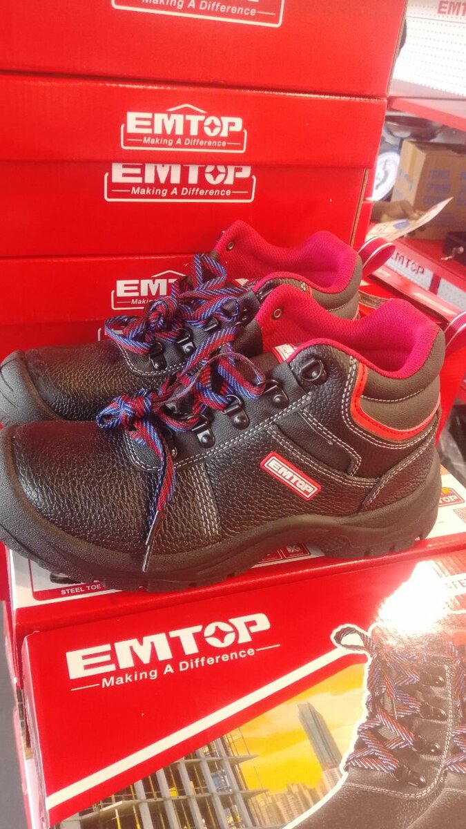 Bottes de Sécurité EMTOP Noires