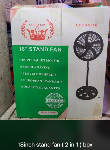 Standing fan 18 inches copper- motor