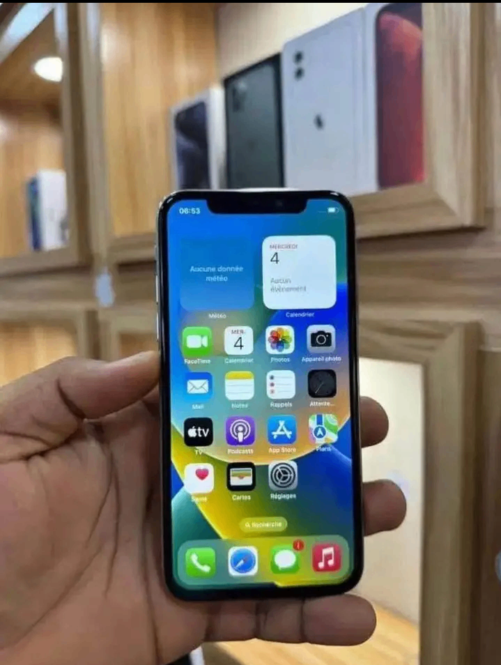 iPhone X - 64GB, Argent