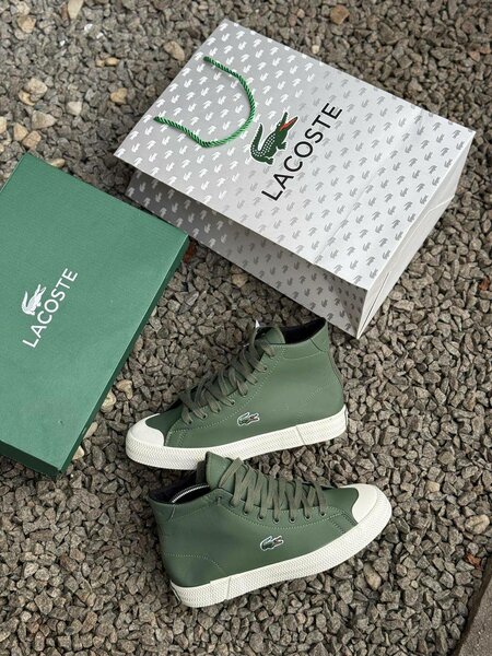 Baskets montantes Lacoste