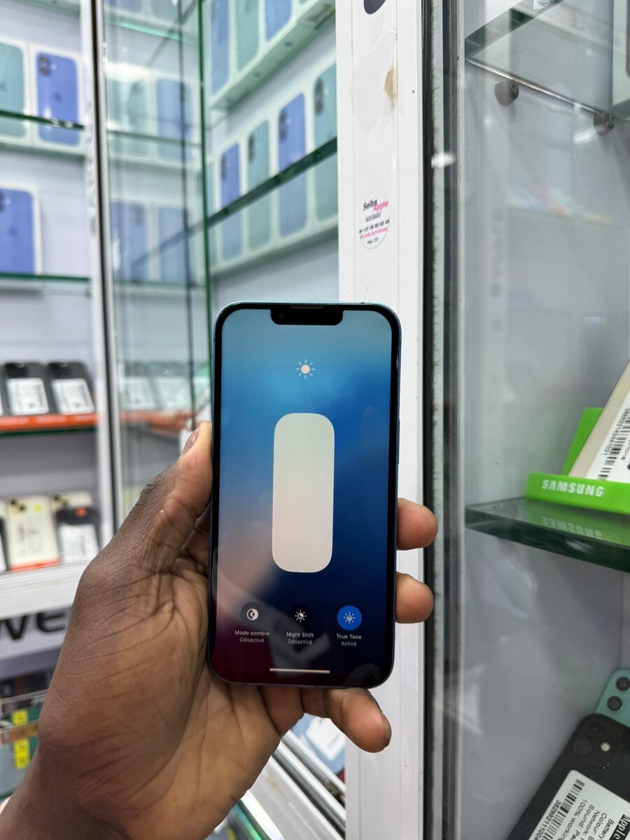 iPhone 128 Go Bleu Débloqué
