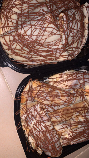 Crêpes gourmandes fourrées