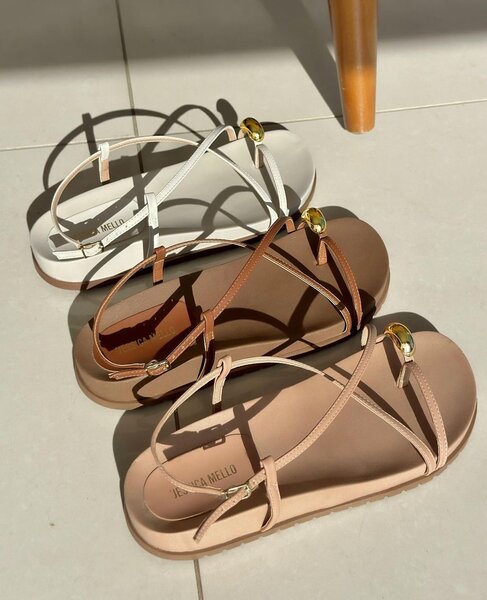 Sandales élégantes en cuir