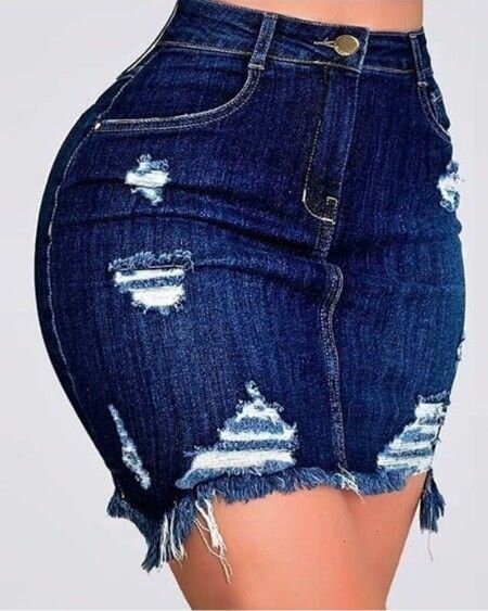 Ladies Jeans Skirt